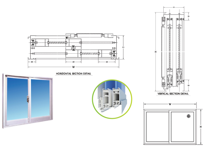 storm shutter sliding window Produces safe and convenient products